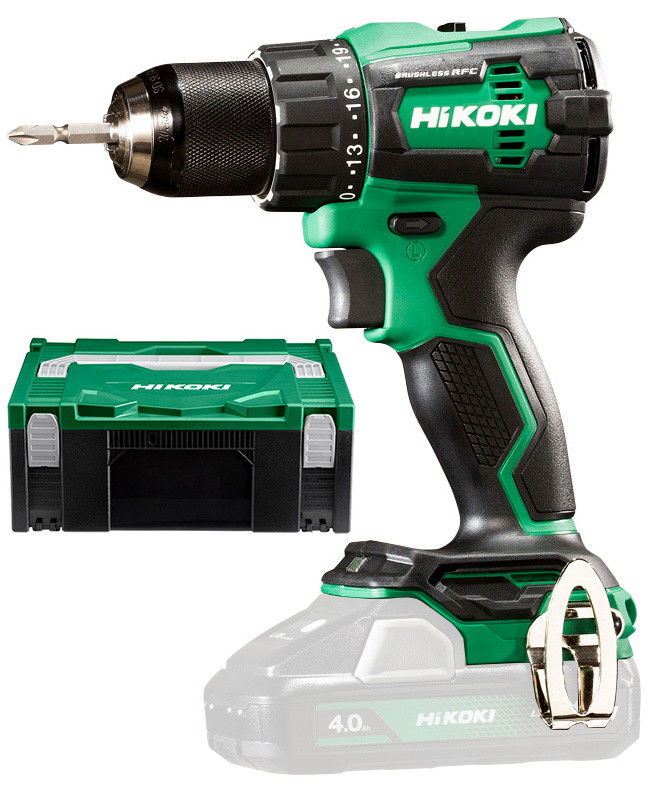 HiKoki DV18DEW2Z akkus ütvefúró-csavarozó (akku és töltő nélkül, Hitbox kofferben) termék fő termékképe