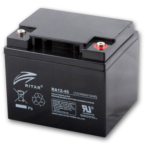 Ritar RA12-45-F11 zárt ólomakkumulátor 12 V/45 Ah termék fő termékképe
