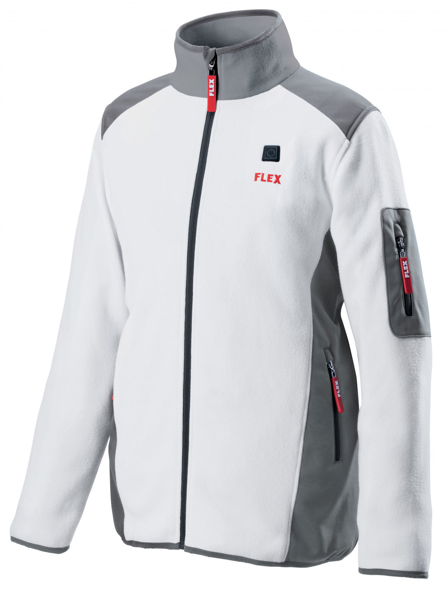 Flex TF White 10.8/18.0 Lady akkus fűthető gyapjú női polár pulóver, fehér (akku és töltő nélkül) termék fő termékképe
